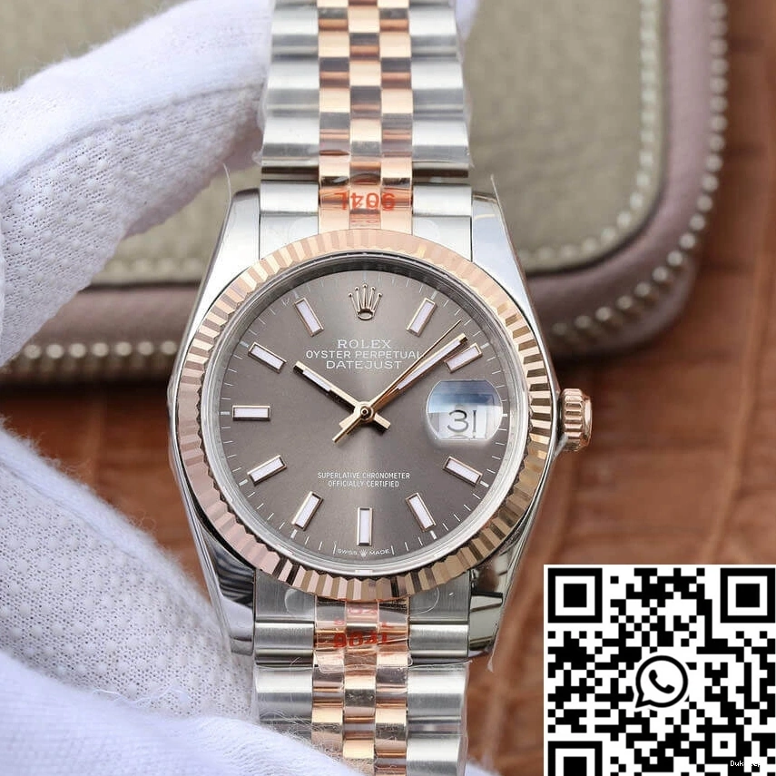 M126231-0013 GM 36MM Datejust Factory Rolex Rose Gold 1224